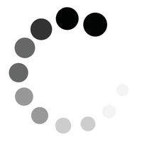 Progress Loading Spinner Icon Perfect for Waiting and Processing vector