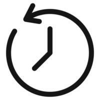 Archive Past Time Icon Ideal for Historical Records vector