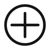 New Item Plus Icon Ideal for Adding Features and Content vector