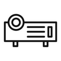 Presentation Projector Icon Ideal for Office and Cinema Themes vector