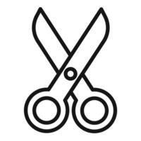 Crafting Scissors Icon Ideal for DIY Enthusiasts vector
