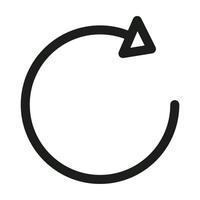Edit Undo Redo Icon Ideal for Correction and Revisions vector