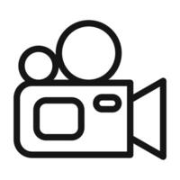 camera icon set vector