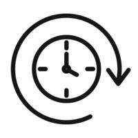 Schedule Time Forward Icon Perfect for Planning and Appointments vector