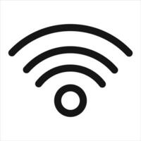 Wireless Wifi Icon Ideal for Internet Connectivity vector