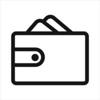 Digital Payment Wallet Icon Ideal for Finance and Transactions vector