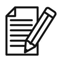Copywriting icon mark in filled style vector