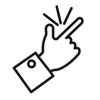 easy icon mark in filled style vector
