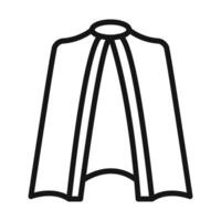 Invisibility Cloak icon vector
