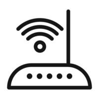 internet router icon vector