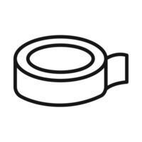 scotch icon mark in filled style vector