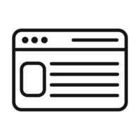web Ui interface icon mark in filled style vector