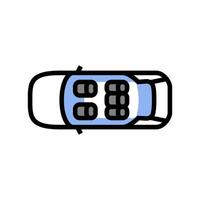 seats car color icon illustration vector