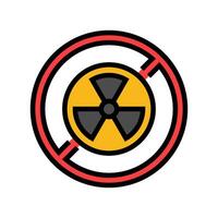 zero toxins product label caution color icon illustration vector