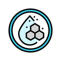 clean formula label product caution color icon illustration vector
