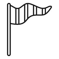 Windsock icon showing wind direction and strength vector