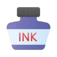 Check this carefully crafted of inkpot in modern style vector