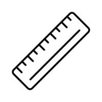 Tool for measurement or calculating length, premium icon of ruler, scale vector