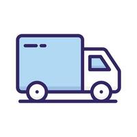 Check this beautifully design icon of delivery truck in editable style, ready to use icon vector