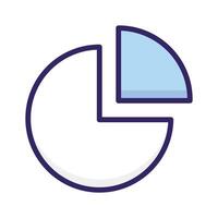 An amazing design of pie chart, concept icon of infographics in trendy style vector