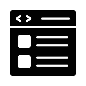 sitio web, Página web, navegador icono diseño vector