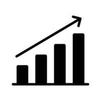 Grab this editable of growth chart, business analysis icon design vector