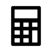 Digital calculator design, mathematical calculation equipment in modern style vector