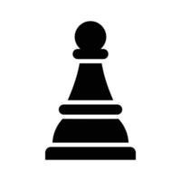 Trendy of chess pawn in editable style, strategy in modern design style vector