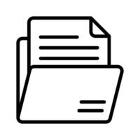 A vectors of files in modern style, trendy icon of binders