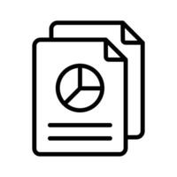 Check this beautifully designed icon of business report, statistics in flat style vector