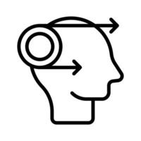 Creatively designed icon of skill transfer, ready to use premium vector