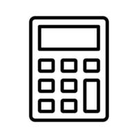 Digital calculator design, mathematical calculation equipment in modern style vector