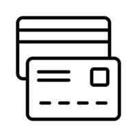 Atm card design in modern style, card for online payments and cash withdrawal vector