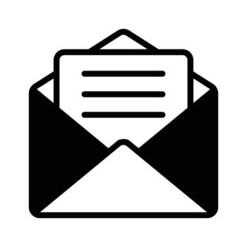 Get this creative icon of inbox, mail, message, email design vector