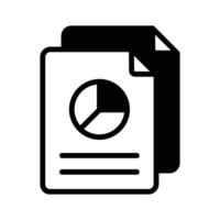 Check this beautifully designed icon of business report, statistics in flat style vector
