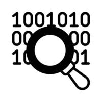 Creative icon of binary search in modern style, ready to use vector