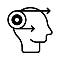Creatively designed icon of skill transfer, ready to use premium vector