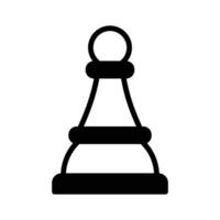 Trendy of chess pawn in editable style, strategy in modern design style vector