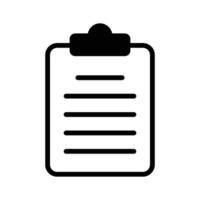 Well designed icon of document in modern and trendy style vector