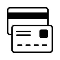 Atm card design in modern style, card for online payments and cash withdrawal vector