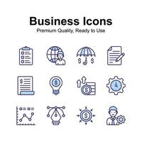 Get this amazing icons set of business and finance, editable vectors