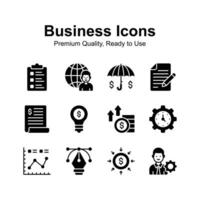 Get this amazing icons set of business and finance, editable vectors