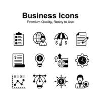 Get this amazing icons set of business and finance, editable vectors