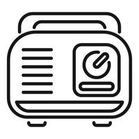 Portable radio receiver transmitting electromagnetic waves vector