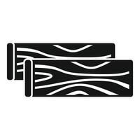Wood material showing natural texture pattern icon vector