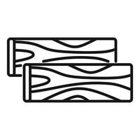 Wood material showing natural texture for carpentry project vector