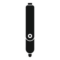 Electronic cigarette device presenting modern vaping technology vector