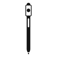 Stylus pen icon representing modern digital drawing tool vector