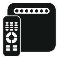 remoto controlar controlador moderno inteligente televisión dispositivo vector