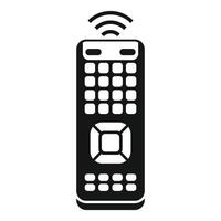 inteligente remoto controlar enviando señal icono vector